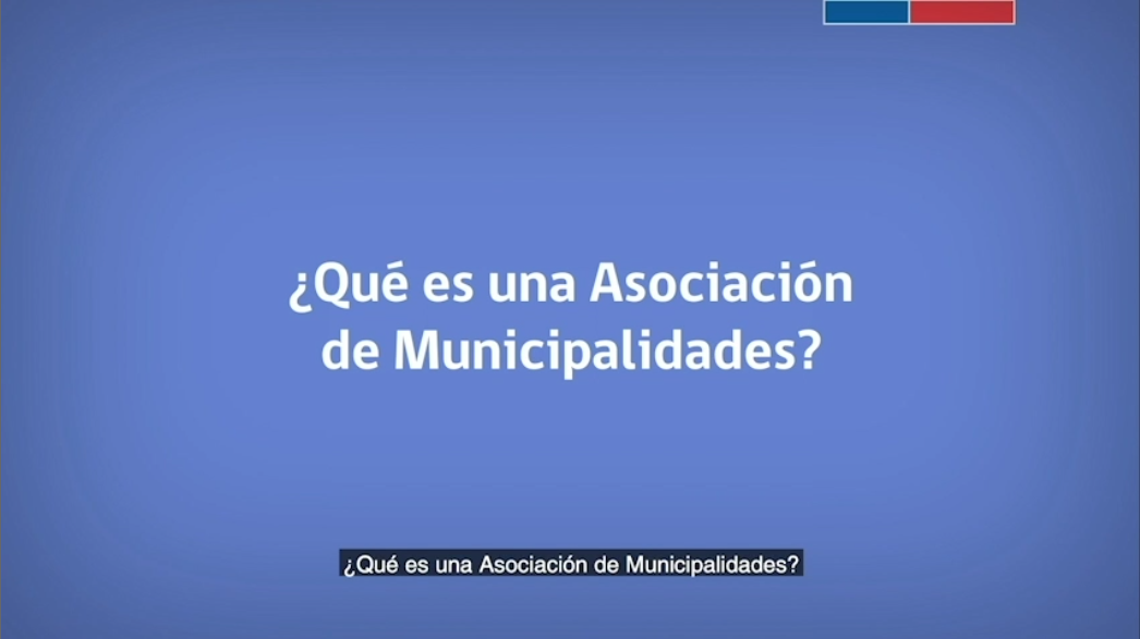 Constitución de asociaciones de municipalidades